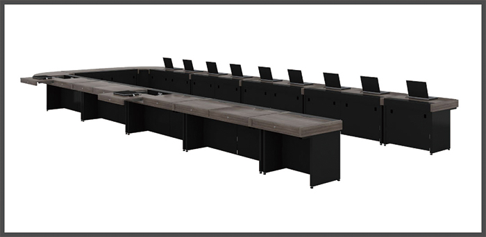 IT 機器収納会議テーブル