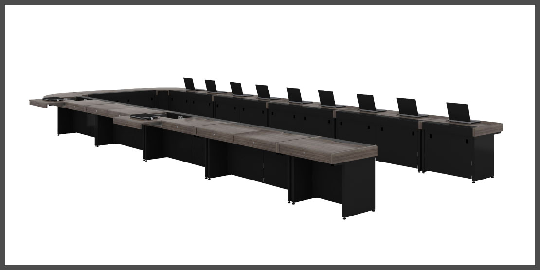 IT機器収納会議テーブル