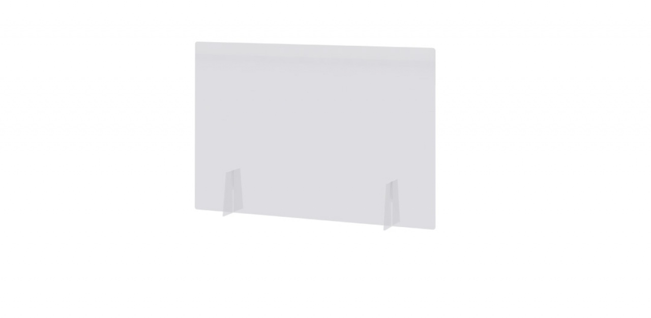 飛沫対策用アクリルボードM（開口なし）