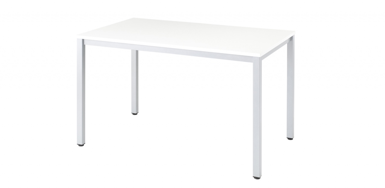 抗ウィルス・抗菌ミーティングテーブル（W1200・ホワイト）