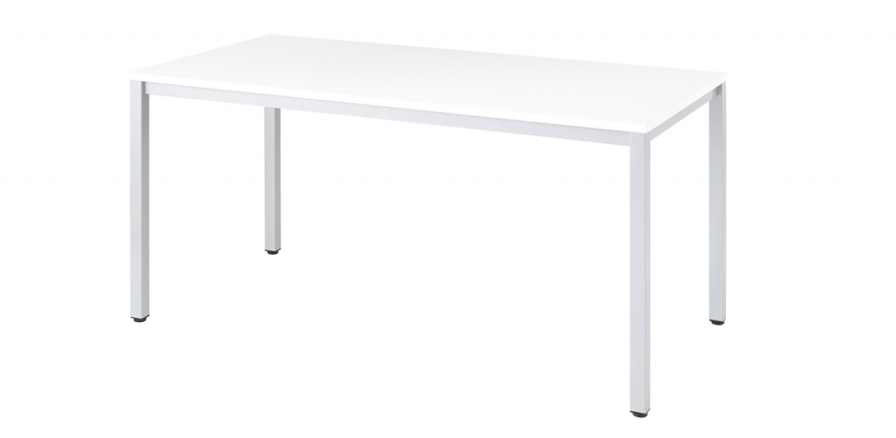 抗ウィルス・抗菌ミーティングテーブル（W1500・ホワイト）