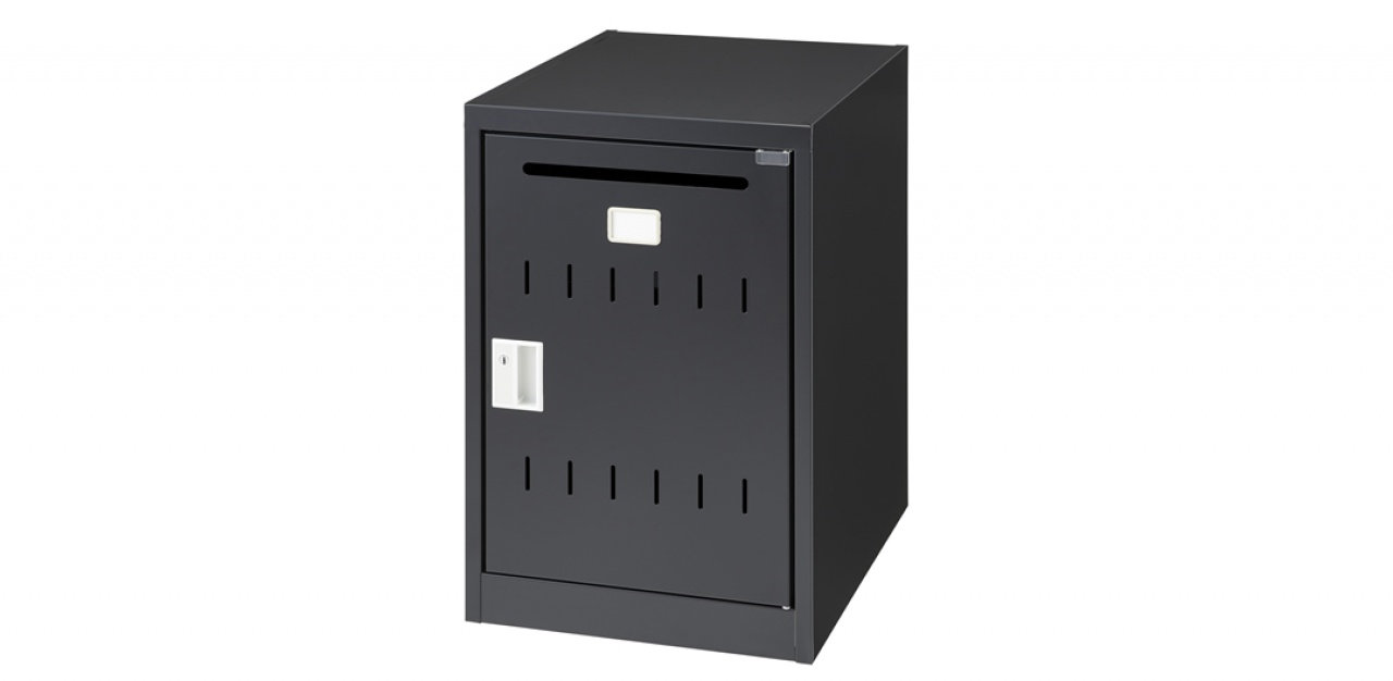 パーソナルノートPC収納ワゴン（ﾌﾞﾗｯｸ）