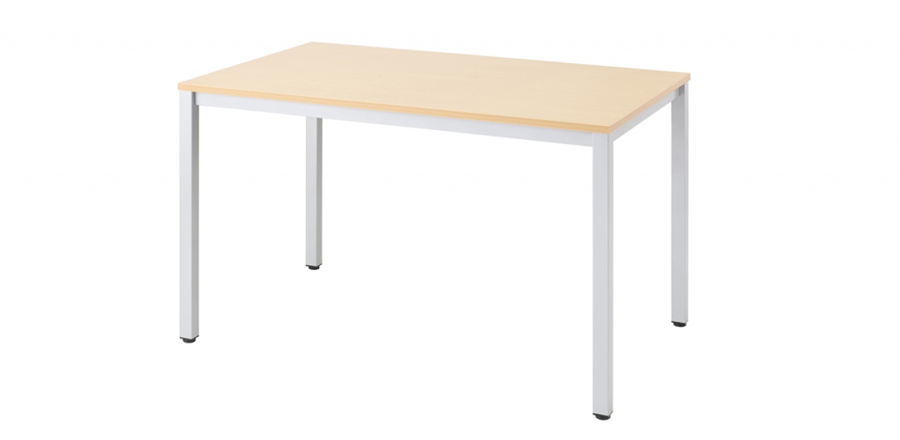 抗ウィルス・抗菌ミーティングテーブル（W1200・オーク）