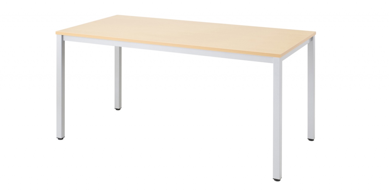 抗ウィルス・抗菌ミーティングテーブル（W1500・オーク）