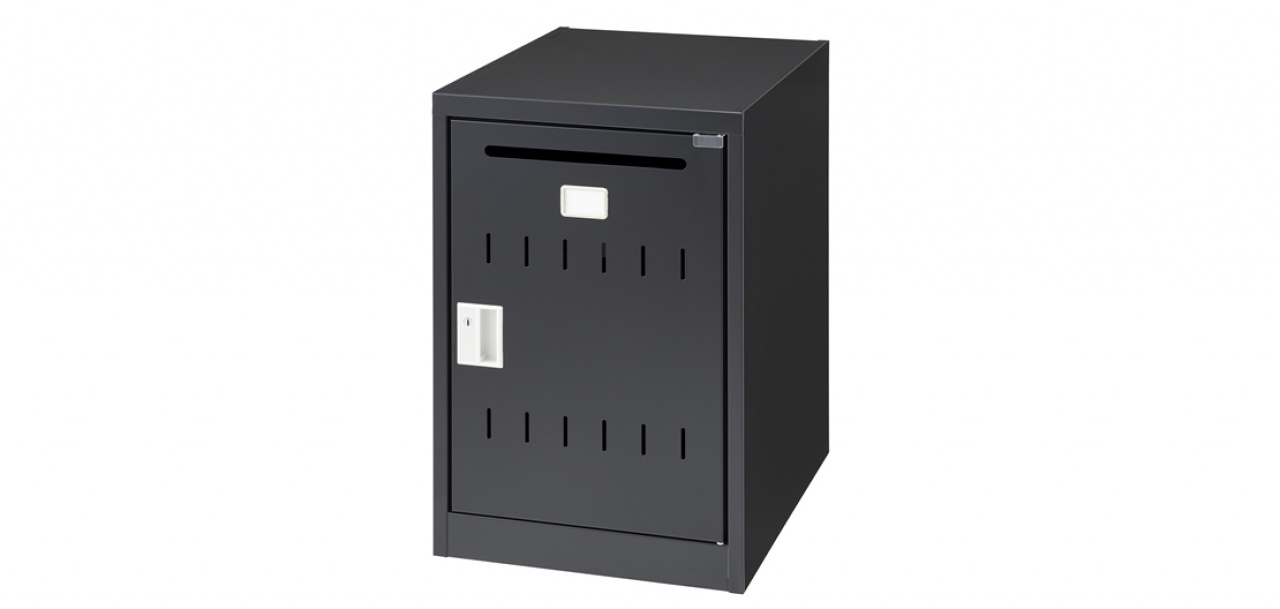 パーソナルノートPC収納ワゴン（ﾌﾞﾗｯｸ）