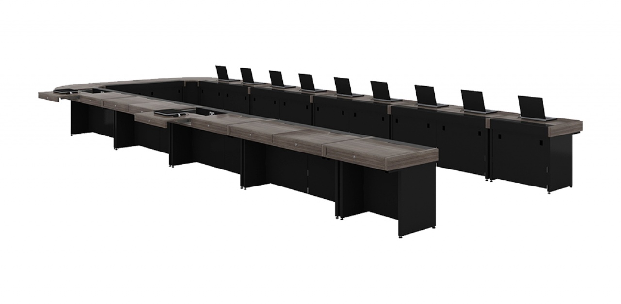 ノートPC収納会議テーブル