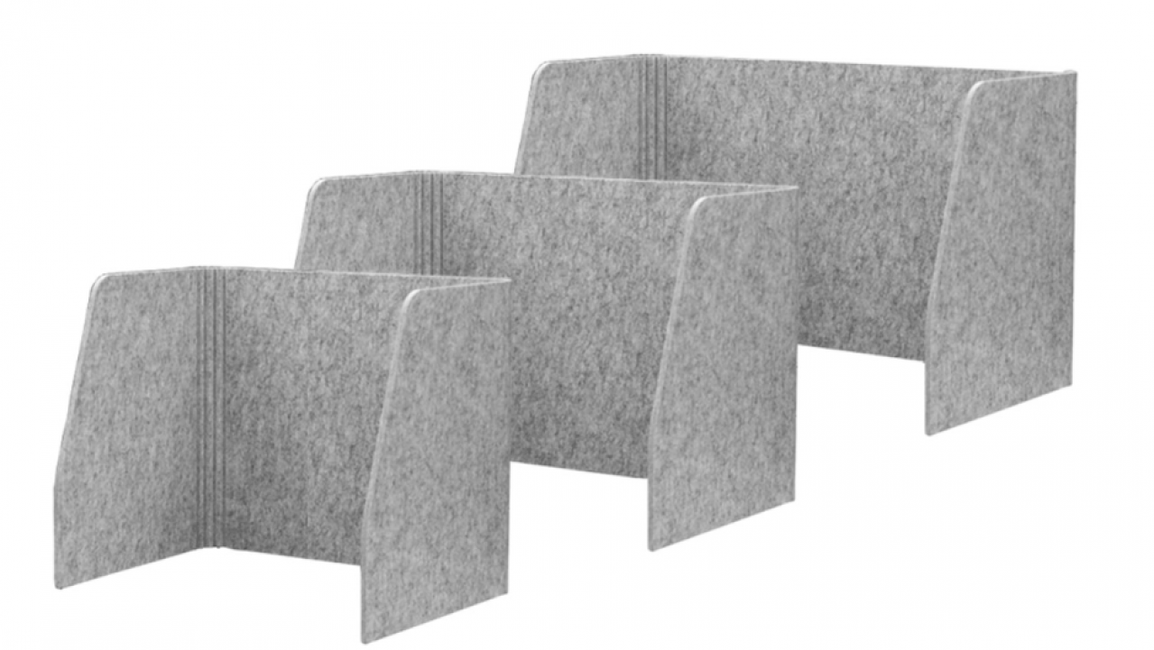 ブース型デスクトップパネル