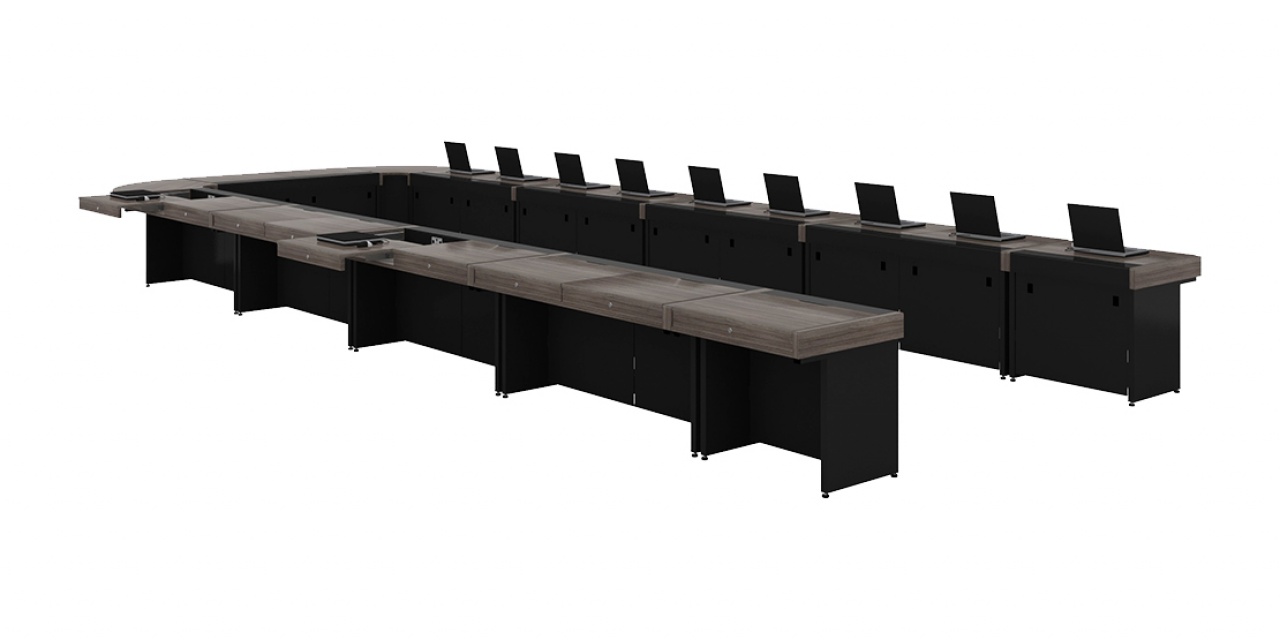 ノートPC収納会議テーブル