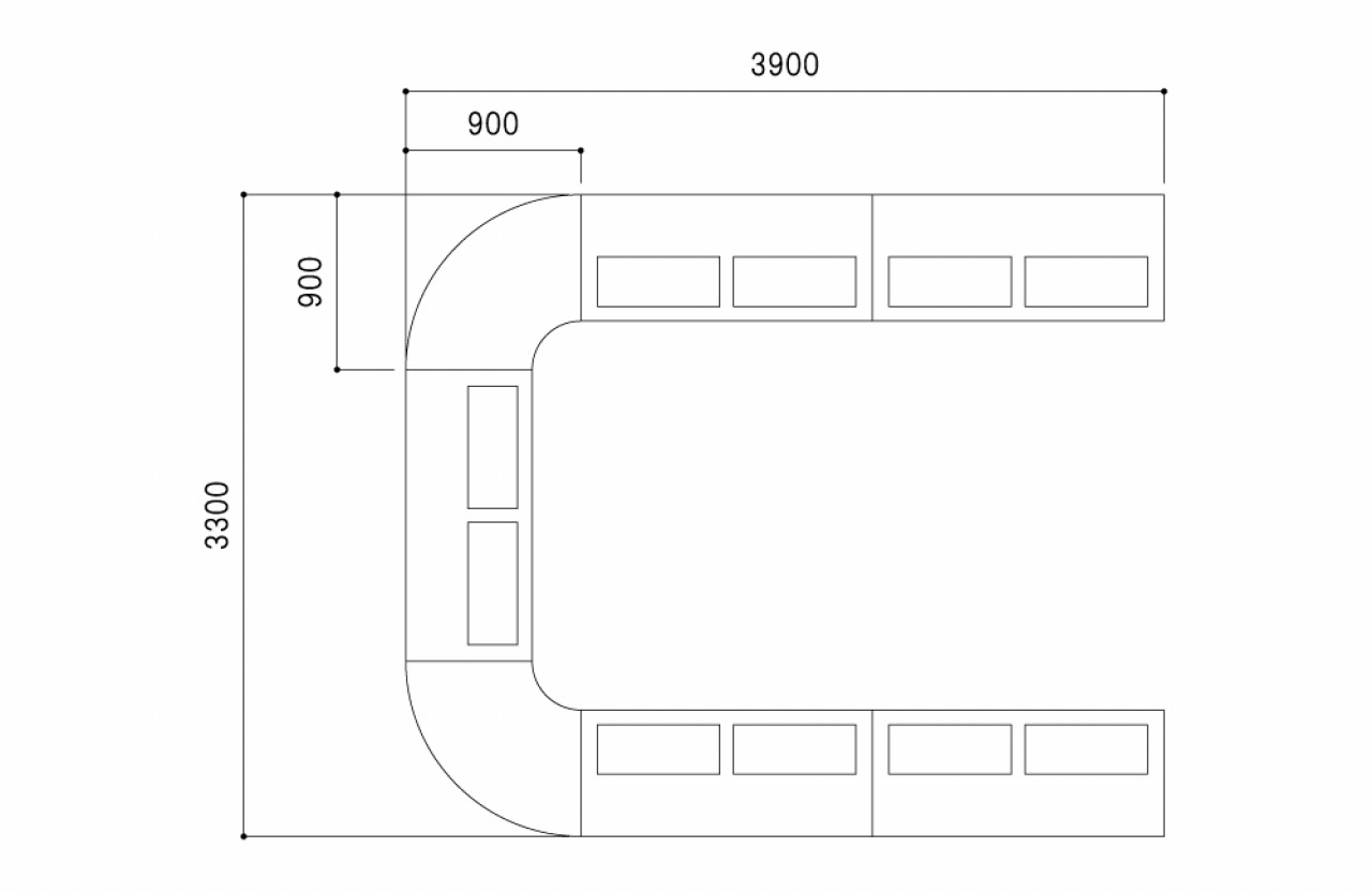 10人用レイアウト