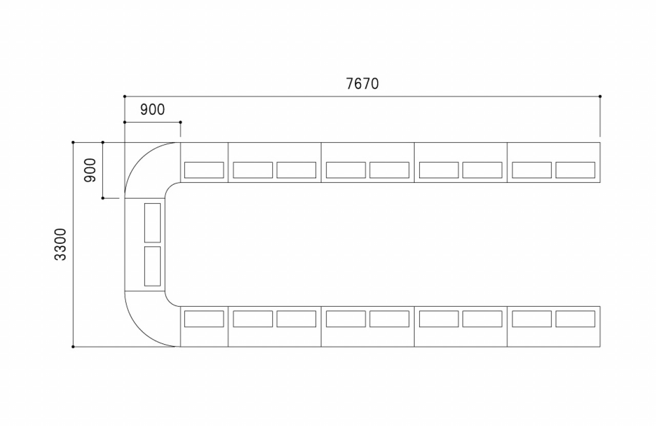 20人用レイアウト